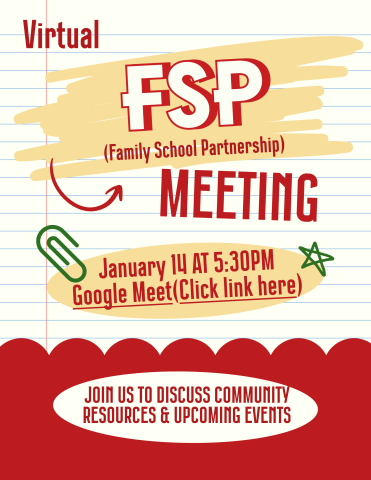 English Flyer for FSP Meeting
