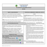 This is the first page of our School Improvement Plan. Click here to view the Spanish version.